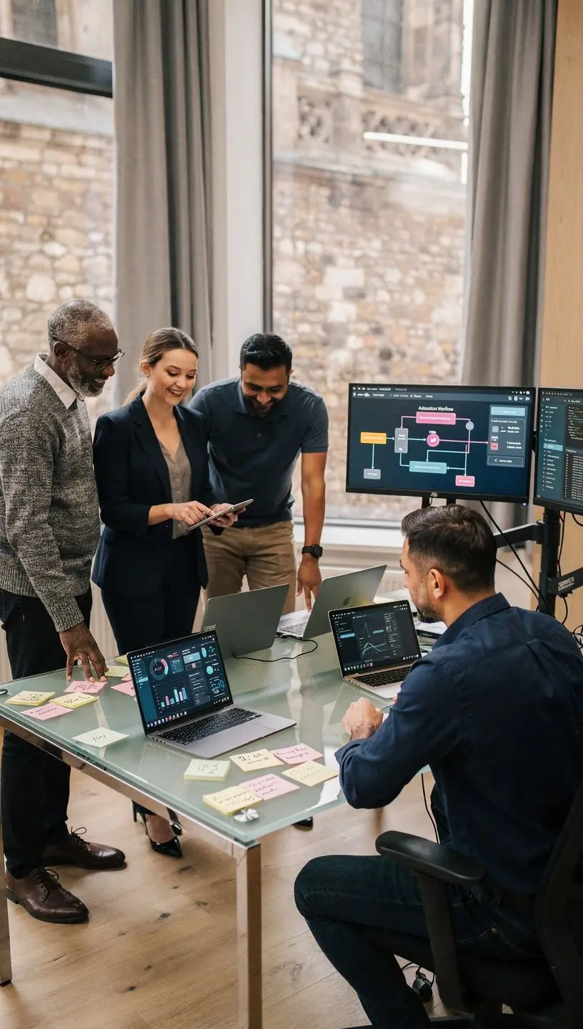 Průvodce inteligentními systémy pro podnikání a automatizaci.